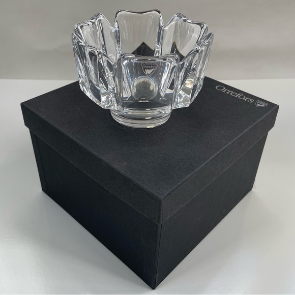 Orrefors Other - Orrefors Corona Full Lead Crystal Bowl, New in Box!